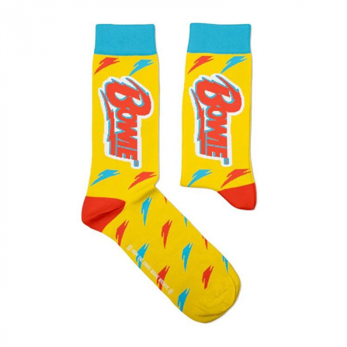 Socken Bowie Lightning Gelb 2